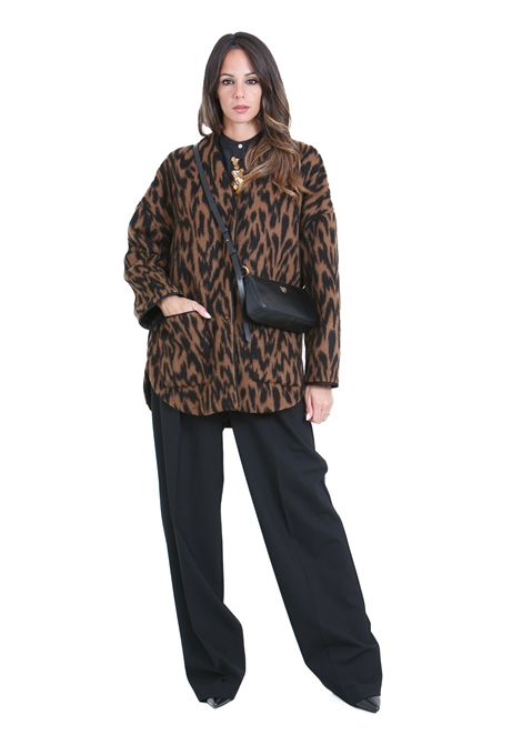 Giaccone in panno con effetto moiré FORTE FORTE | Giacche | 14304MYCOAT3009